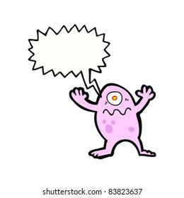 Cartoon-Monster