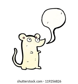 cartoon little mouse