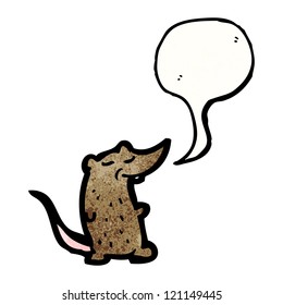 cartoon little mouse