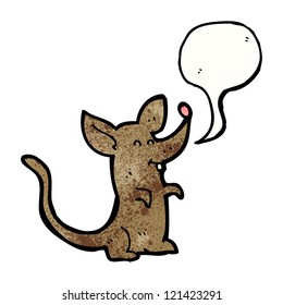 cartoon little mouse