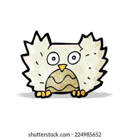 caricatura de búho pequeño