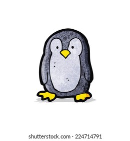 pequeño pingüino de dibujos animados