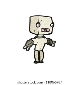 cartoon little robot