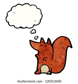 cartoon little squirrel