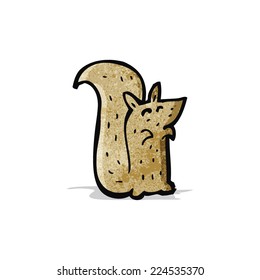 ardilla de dibujos animados