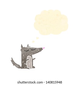 Cartoon-Wolf