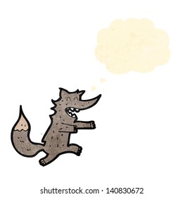 Cartoon-Wolf