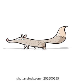 Cartoon-Wolf