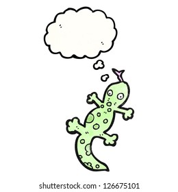 cartoon lizard