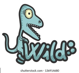 Cartoon lizard