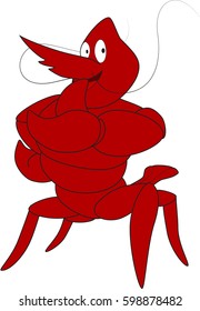 cartoon lobster