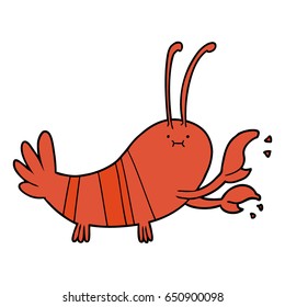 cartoon lobster