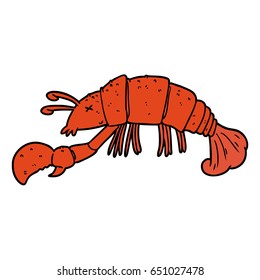 cartoon lobster