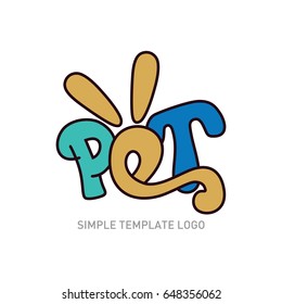 Cartoon logo concept