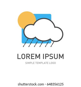 Cartoon logo concept