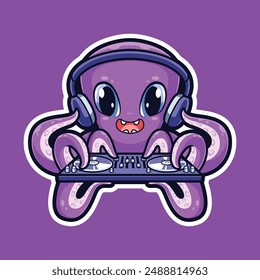 Cartoon logo mascot animal character vector