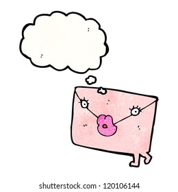 cartoon love letter