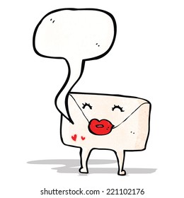 carta de amor de caricatura