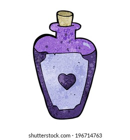 poción de amor de dibujos animados