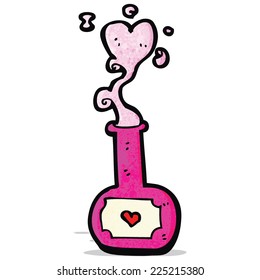 poción de amor de dibujos animados