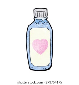 poción de amor de dibujos animados