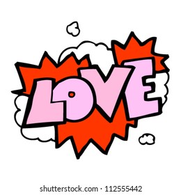 cartoon love symbol