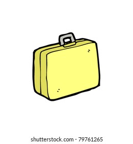 cartoon luggage