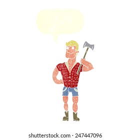 cartoon lumberjack