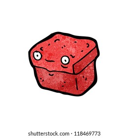 caja de almuerzo de dibujos animados