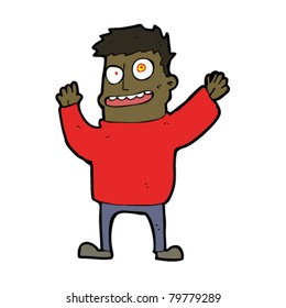cartoon madman