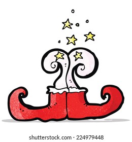 cartoon magic christmas shoes