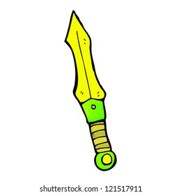 cartoon magic knife