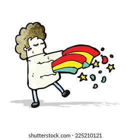 Cartoon Magic Man