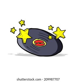 cartoon magic old vinyl record