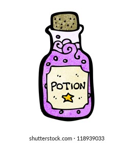 cartoon magic potion