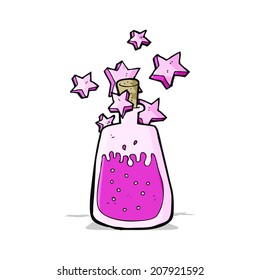 cartoon magic potion