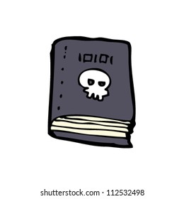cartoon magic spell book