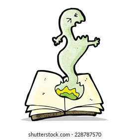 cartoon magic spell book