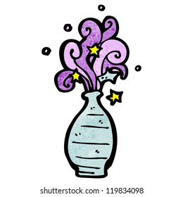 cartoon magic vase