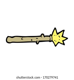 cartoon magic wand