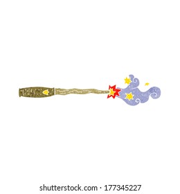 cartoon magic wand