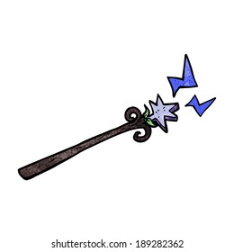 Cartoon-Zauberstab