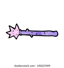 cartoon magic wand