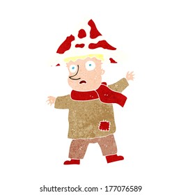 cartoon magical mushroom man