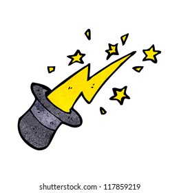 cartoon magician's hat