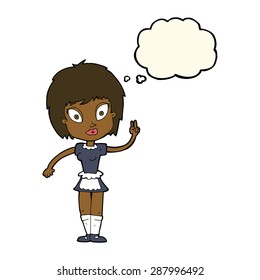 cartoon maid