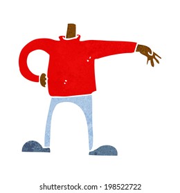 cartoon male body making gesture (mix and match cartoons or add own photos as head)