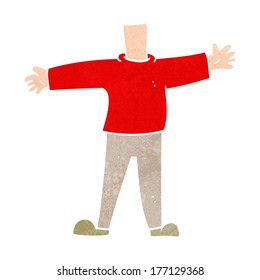 cartoon male body (mix and match cartoons or add own photo head)