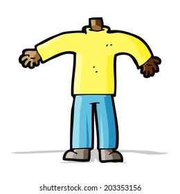 cartoon male body (mix and match cartoons or add own photos)