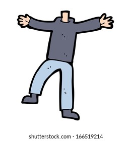 cartoon male gesturing body (mix and match cartoons or add own photo)